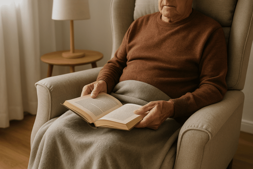how to make reading chair more comfortable for elderly