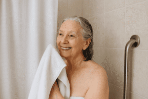 how often should elderly shower