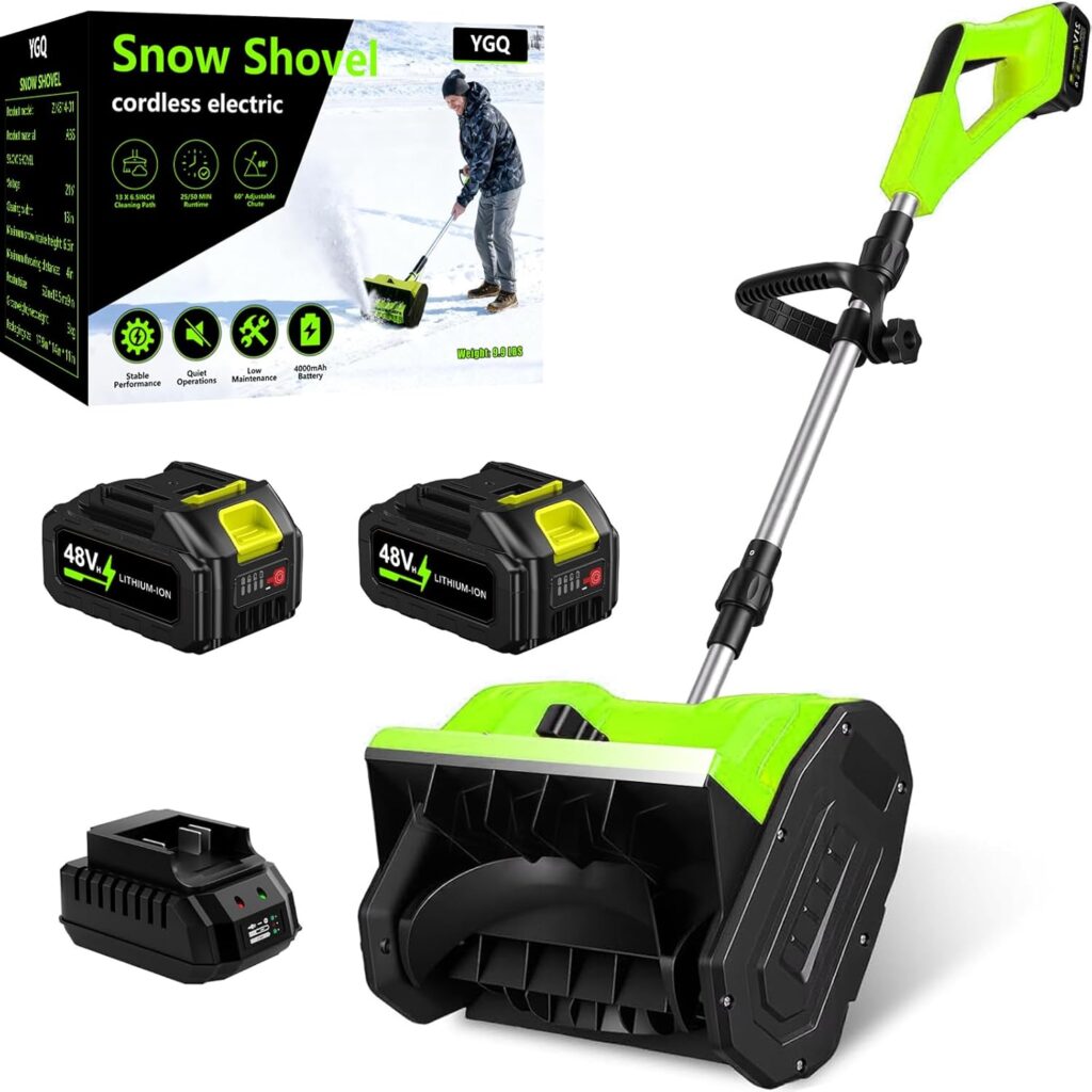 best cordless snow shovel for elderly