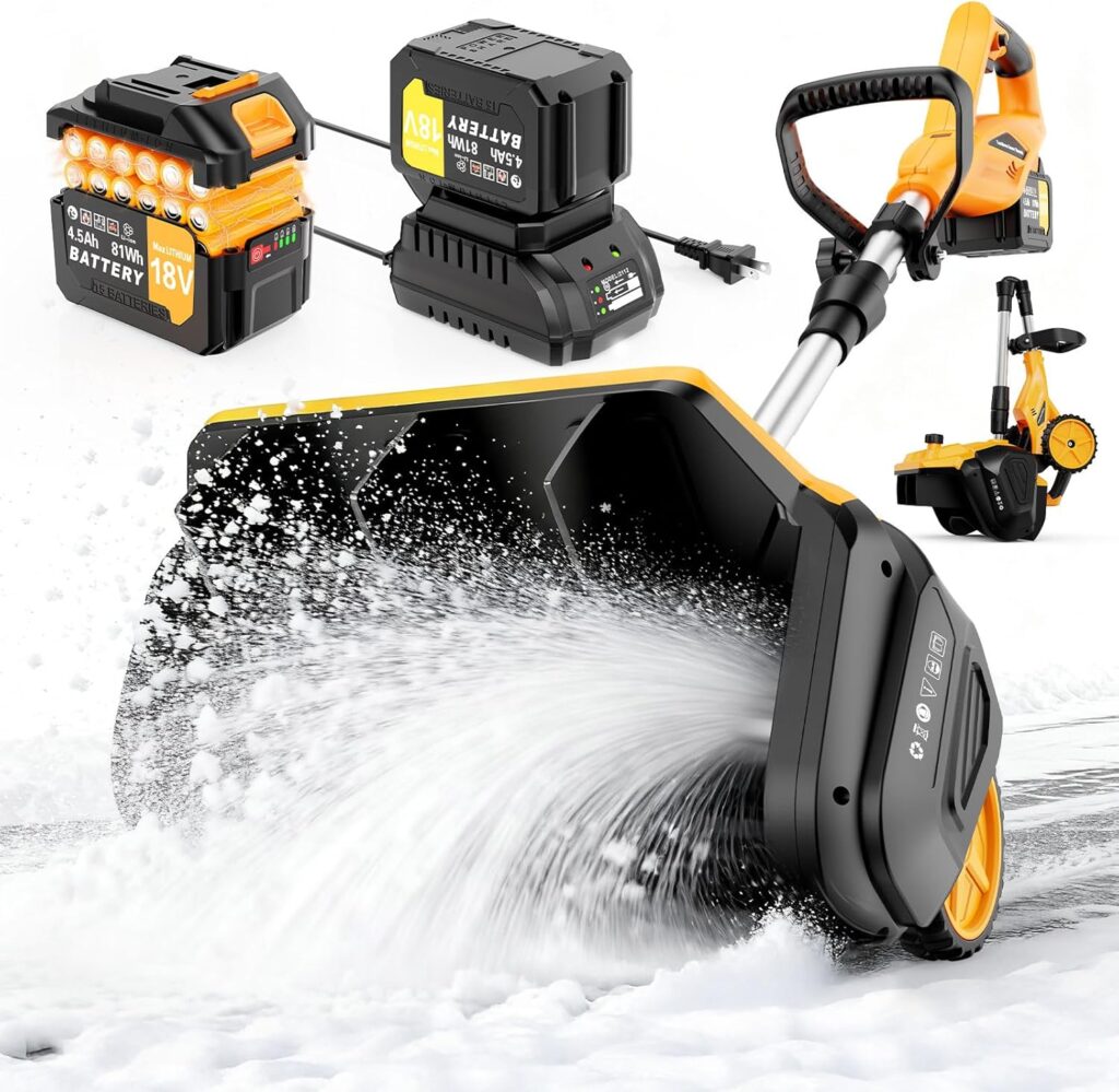 cordless electric snow shovel