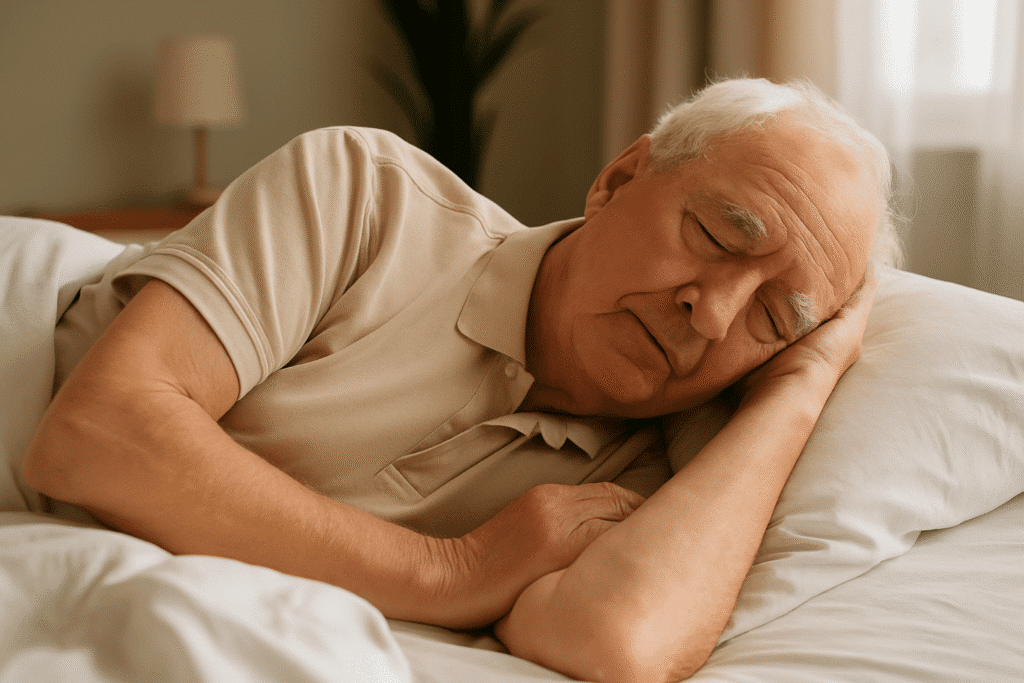 why do elderly people sleep so much